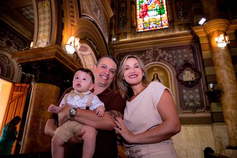 Batizado do pequeno Renan na Catedral de Nossa Senhora do Carmo em Santo André, um lugar lindo e encantador com esta família linda e maravilhosa.'