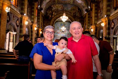 Batizado do pequeno Renan na Catedral de Nossa Senhora do Carmo em Santo André, um lugar lindo e encantador com esta família linda e maravilhosa.'