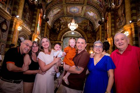 Batizado do pequeno Renan na Catedral de Nossa Senhora do Carmo em Santo André, um lugar lindo e encantador com esta família linda e maravilhosa.'