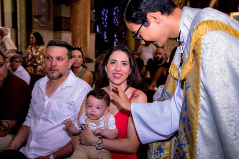 Batizado do pequeno Renan na Catedral de Nossa Senhora do Carmo em Santo André, um lugar lindo e encantador com esta família linda e maravilhosa.'