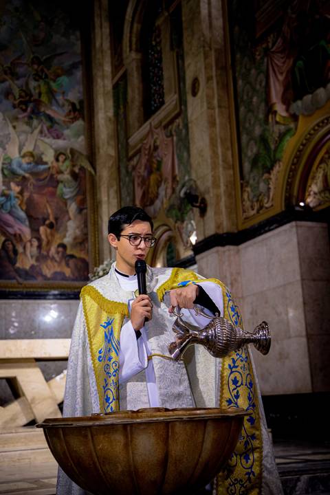 Batizado do pequeno Renan na Catedral de Nossa Senhora do Carmo em Santo André, um lugar lindo e encantador com esta família linda e maravilhosa.'