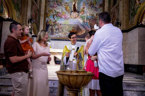 Batizado do pequeno Renan na Catedral de Nossa Senhora do Carmo em Santo André, um lugar lindo e encantador com esta família linda e maravilhosa.'