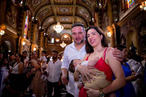 Batizado do pequeno Renan na Catedral de Nossa Senhora do Carmo em Santo André, um lugar lindo e encantador com esta família linda e maravilhosa.'