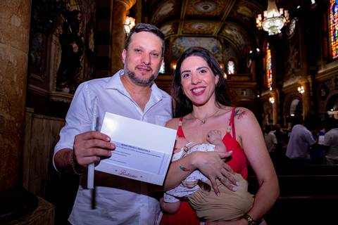 Batizado do pequeno Renan na Catedral de Nossa Senhora do Carmo em Santo André, um lugar lindo e encantador com esta família linda e maravilhosa.'