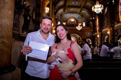 Batizado do pequeno Renan na Catedral de Nossa Senhora do Carmo em Santo André, um lugar lindo e encantador com esta família linda e maravilhosa.'