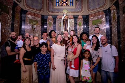 Batizado do pequeno Renan na Catedral de Nossa Senhora do Carmo em Santo André, um lugar lindo e encantador com esta família linda e maravilhosa.'