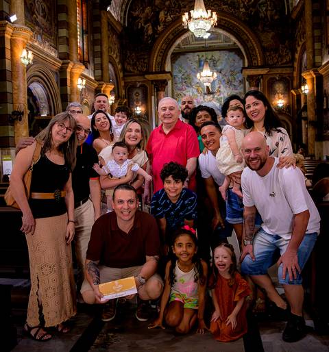 Batizado do pequeno Renan na Catedral de Nossa Senhora do Carmo em Santo André, um lugar lindo e encantador com esta família linda e maravilhosa.'