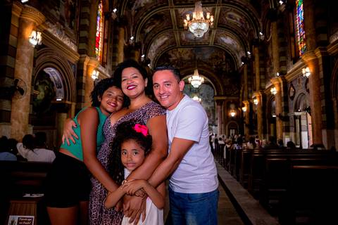 Batizado do pequeno Renan na Catedral de Nossa Senhora do Carmo em Santo André, um lugar lindo e encantador com esta família linda e maravilhosa.'