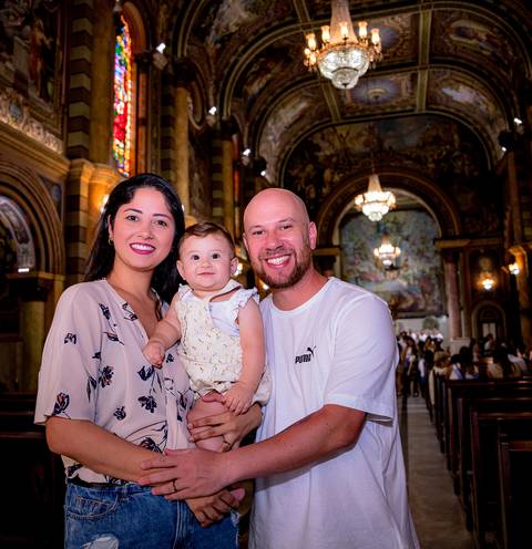 Batizado do pequeno Renan na Catedral de Nossa Senhora do Carmo em Santo André, um lugar lindo e encantador com esta família linda e maravilhosa.'