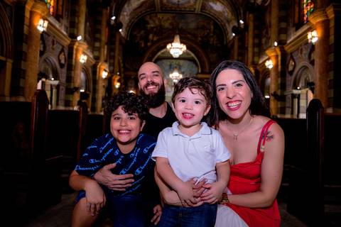 Batizado do pequeno Renan na Catedral de Nossa Senhora do Carmo em Santo André, um lugar lindo e encantador com esta família linda e maravilhosa.'