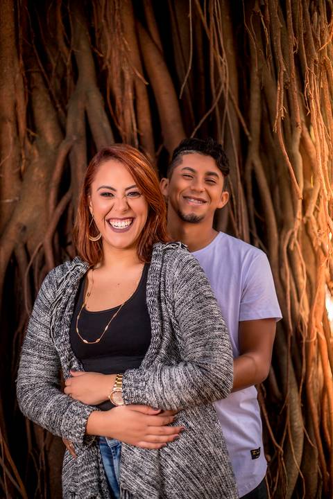 Romantico ensaio pre wedding pelo fotografo Marco Aurélio em São Paulo no parque do ibirapuera'