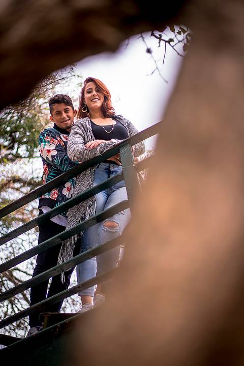 criativo Romantico ensaio pre wedding pelo fotografo Marco Aurélio em São Paulo no parque do ibirapuera'
