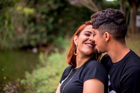 criativo Romantico ensaio pre wedding pelo fotografo Marco Aurélio em São Paulo no parque do ibirapuera'