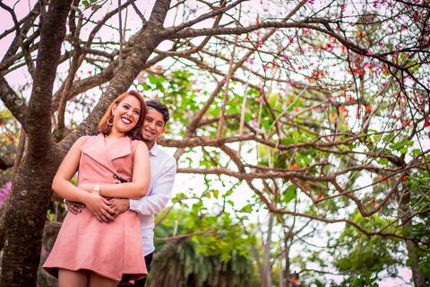 criativo Romantico ensaio pre wedding pelo fotografo Marco Aurélio em São Paulo no parque do ibirapuera'