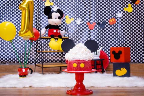  Decoração Smash the Cake do Murilo, feita em Suzano com fotos de Mary Santtiago'