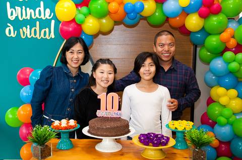 festa infantil de irmãos'