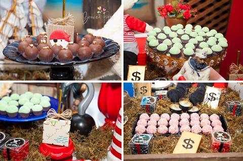 festa infantil tema piratas'