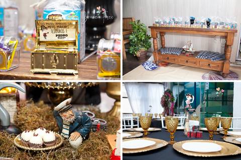 festa infantil tema piratas'