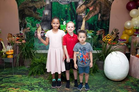 festa infantil Dinossauro'