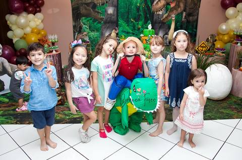 festa infantil Dinossauro'