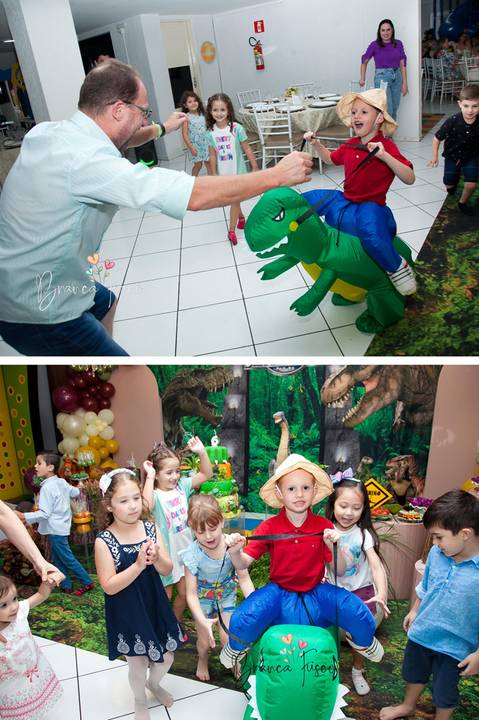 festa infantil Dinossauro'