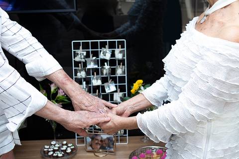 Fotografia de bodas de ouro'