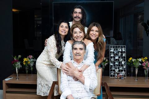 Fotografia de bodas de ouro'