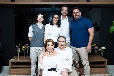 Fotografia de bodas de ouro'