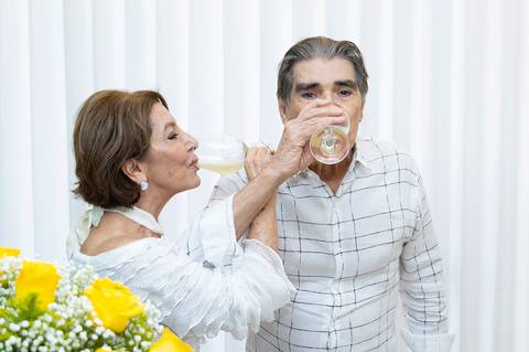 Fotografia de bodas de ouro'