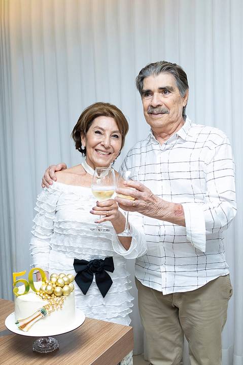 Fotografia de bodas de ouro'