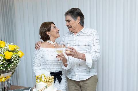 Fotografia de bodas de ouro'