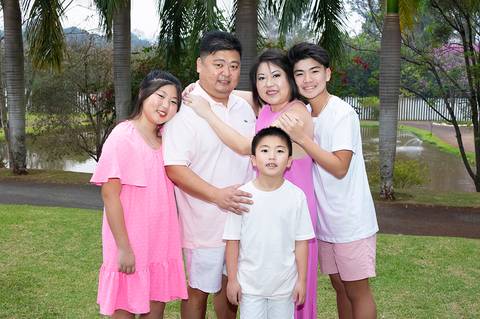 ensaio fotográfico de família'