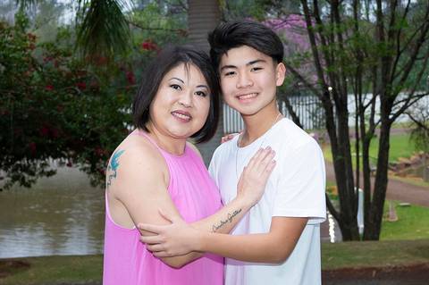 ensaio fotográfico de família'