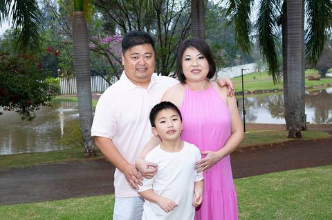 ensaio fotográfico de família'