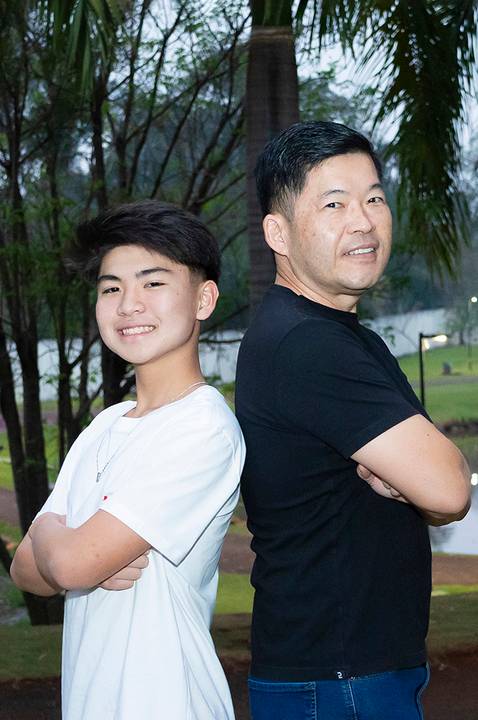 ensaio fotográfico de família'