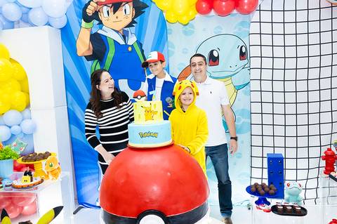 aniversário de 7 anos pokemon'