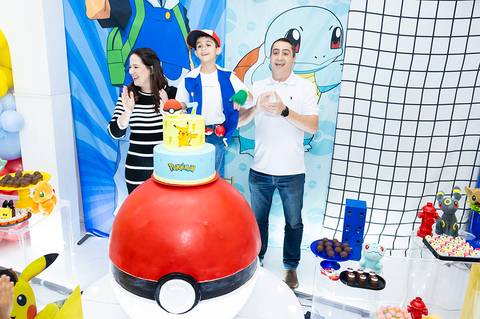 aniversário de 7 anos pokemon'