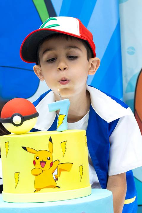 aniversário de 7 anos pokemon'