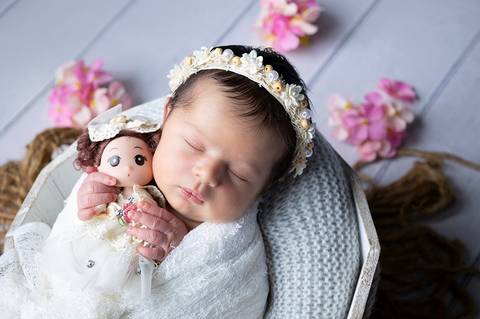 ensaio de recém-nascido'