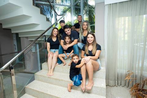 ensaio em família'