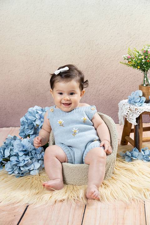 Ensaio infantil de 6 meses'