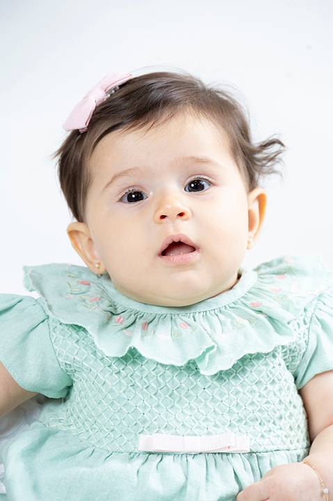 Ensaio infantil de 6 meses'