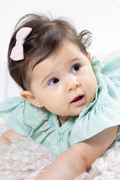 Ensaio infantil de 6 meses'