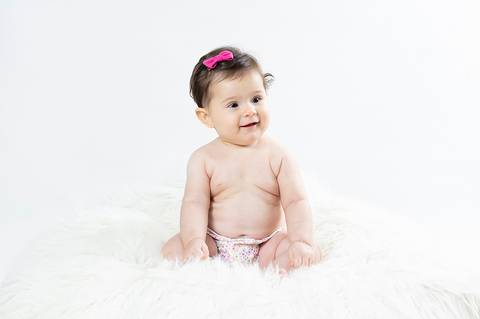 Ensaio infantil de 6 meses'