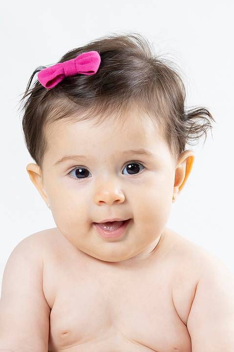 Ensaio infantil de 6 meses'