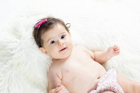 Ensaio infantil de 6 meses'