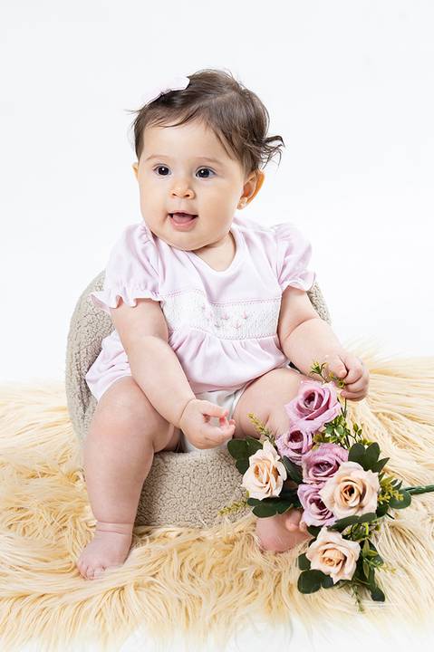 Ensaio infantil de 6 meses'