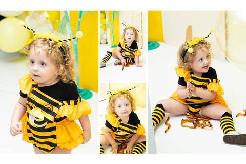 festa infantil tema abelhinha'