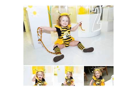 festa infantil tema abelhinha'