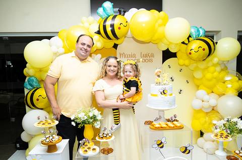 festa infantil tema abelhinha'
